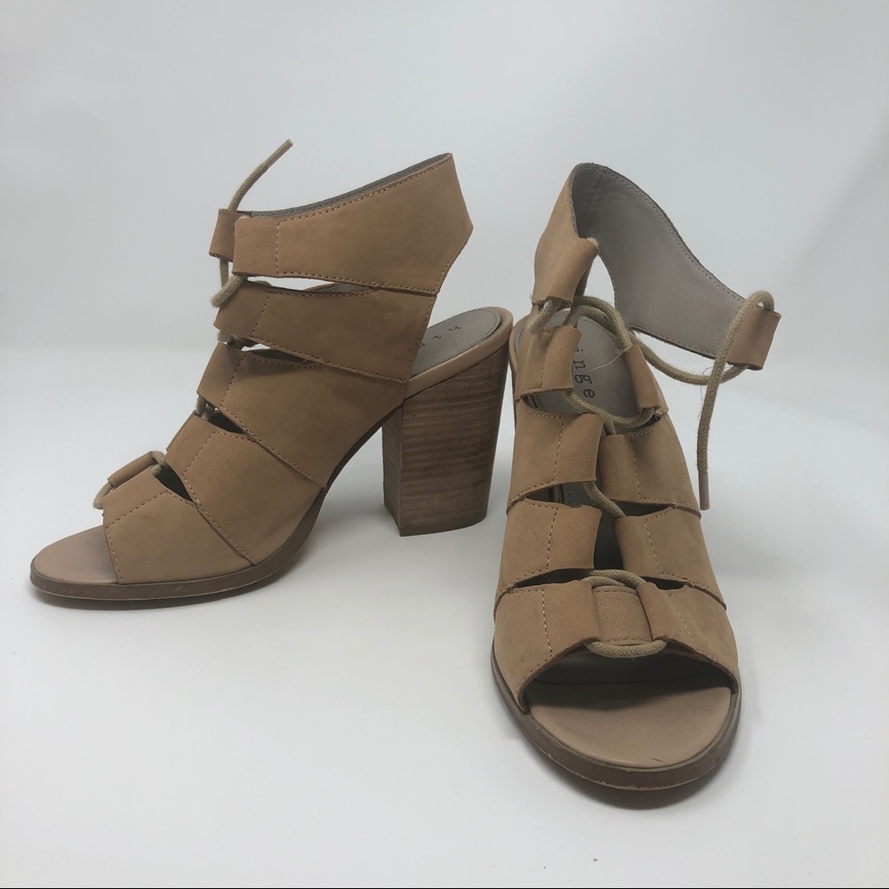 Hinge Lace Up Heels